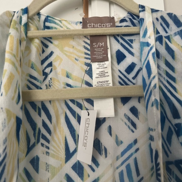 Beautiful Chico’s poncho top size small-Medium - Picture 2 of 8
